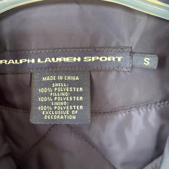 Ralph Lauren Sport Navy Blue Crested lite jacket size S Women’s - Picture 2 of 12